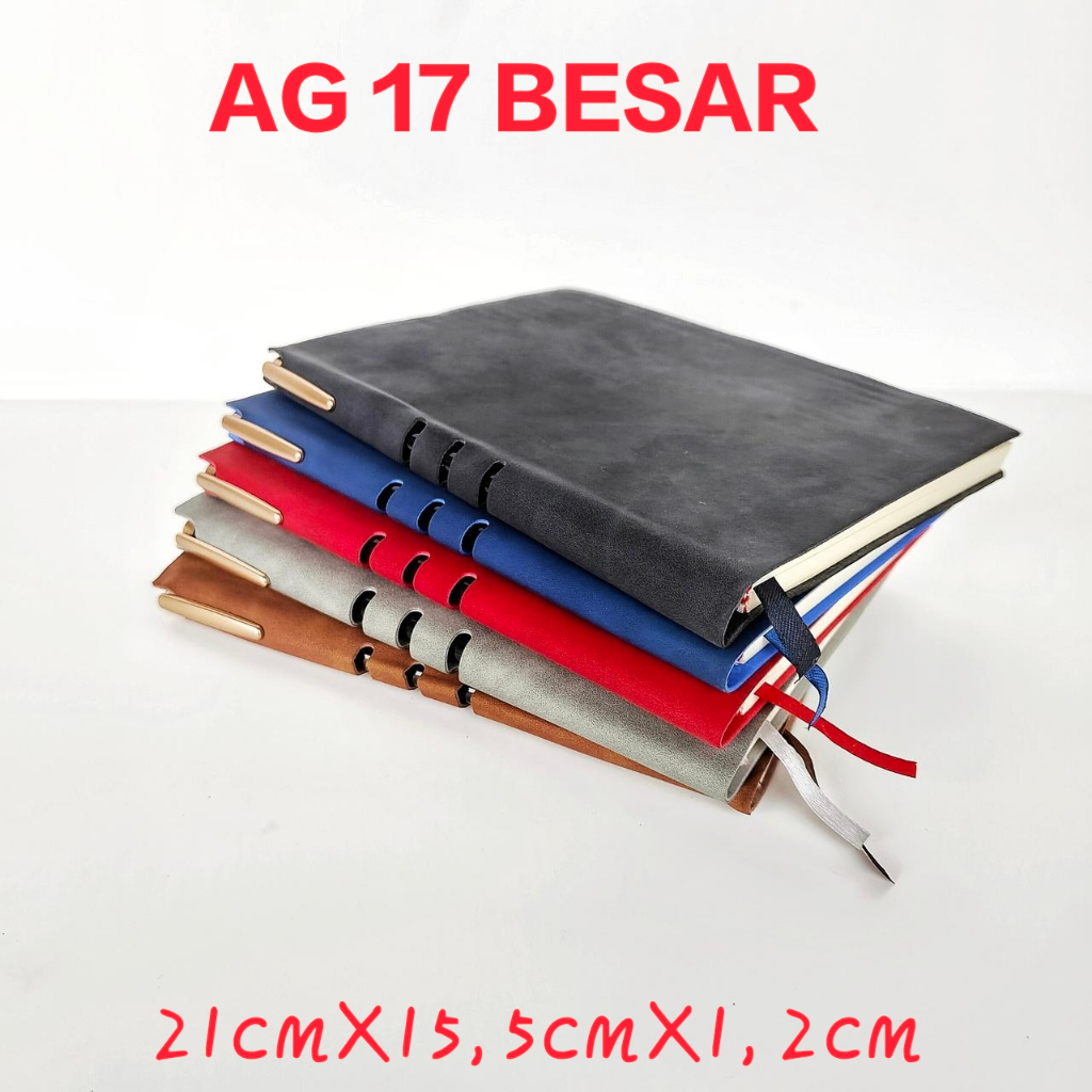 

buku agenda ag 17 besar, buku custom, buku memo, buku planner, buku kantor