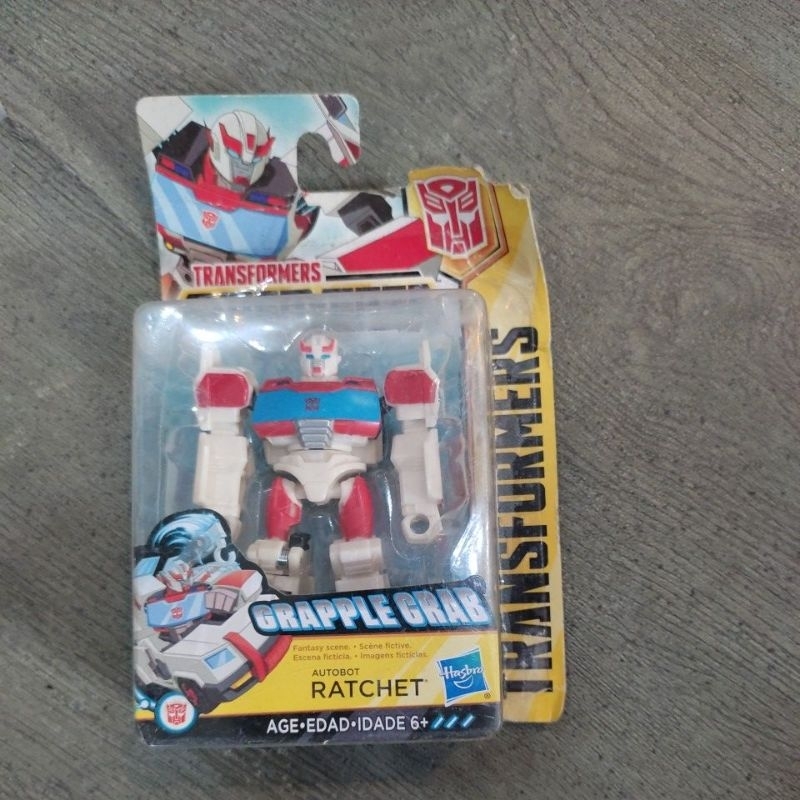 Mainan Anak Transformers Grapple Grab Ratchet