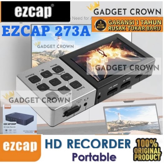 EZCAP 273 HDMI Audio Video Capture Game Recorder For MicroSD EZCAP273