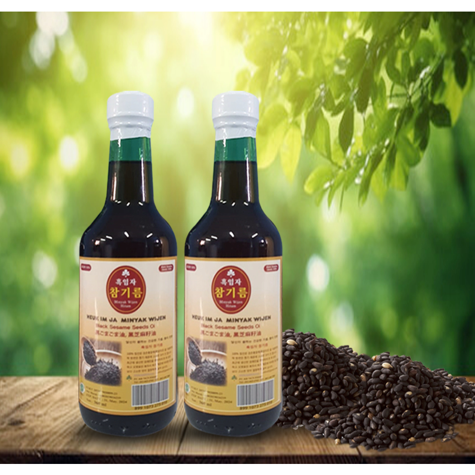 

Minyak Wijen Heuk Im Ja /Black Sesame Seeds Oil 360ml