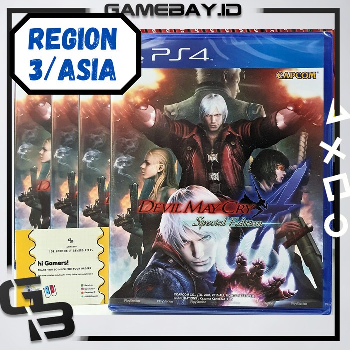 Ps4 Devil May Cry 4 / DMC 4 Special Edition