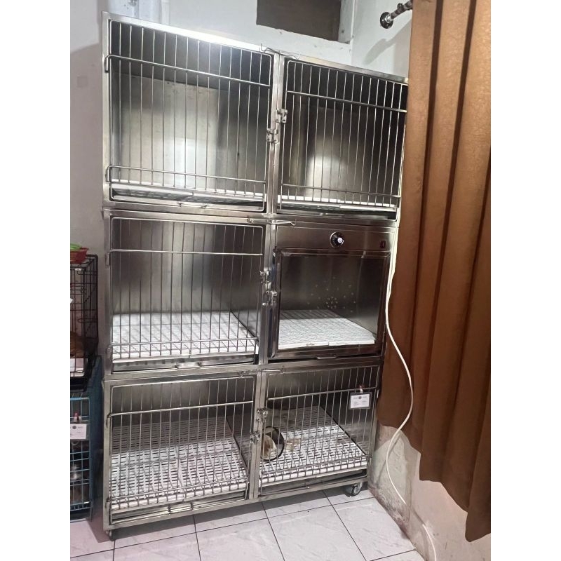 Kandang Kucing Anjing Stainless Jumbo_ PetCage Anjing Kucing Jumbo