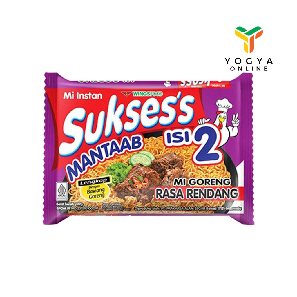 

Suksess Isi 2 Mie Goreng Rendang 132 Gr