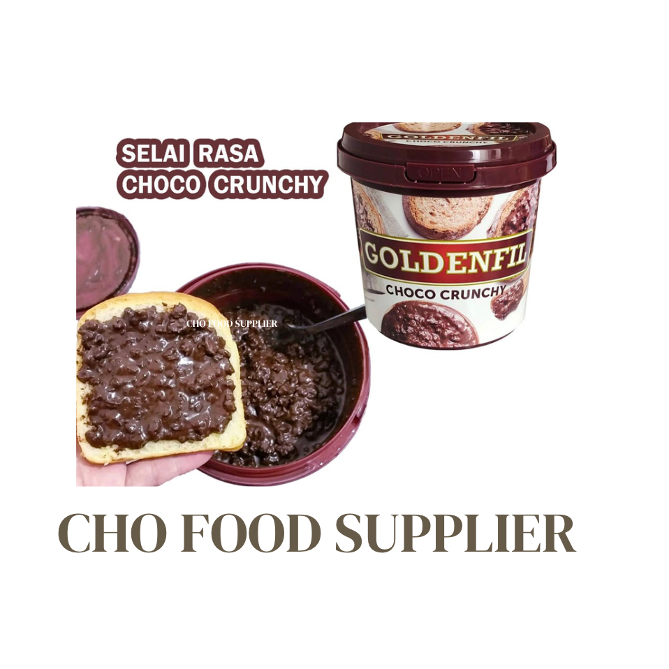 

PROMO GOLDENFIL CHOCO CRUNCHY 1 KG / SELAI GOLDENFIL