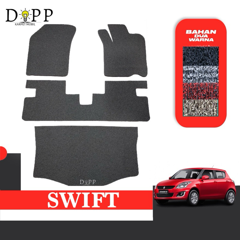 Karpet Mobil Swift / Karpet Mobil Mie Bihun Suzuki Swift Bahan Premium