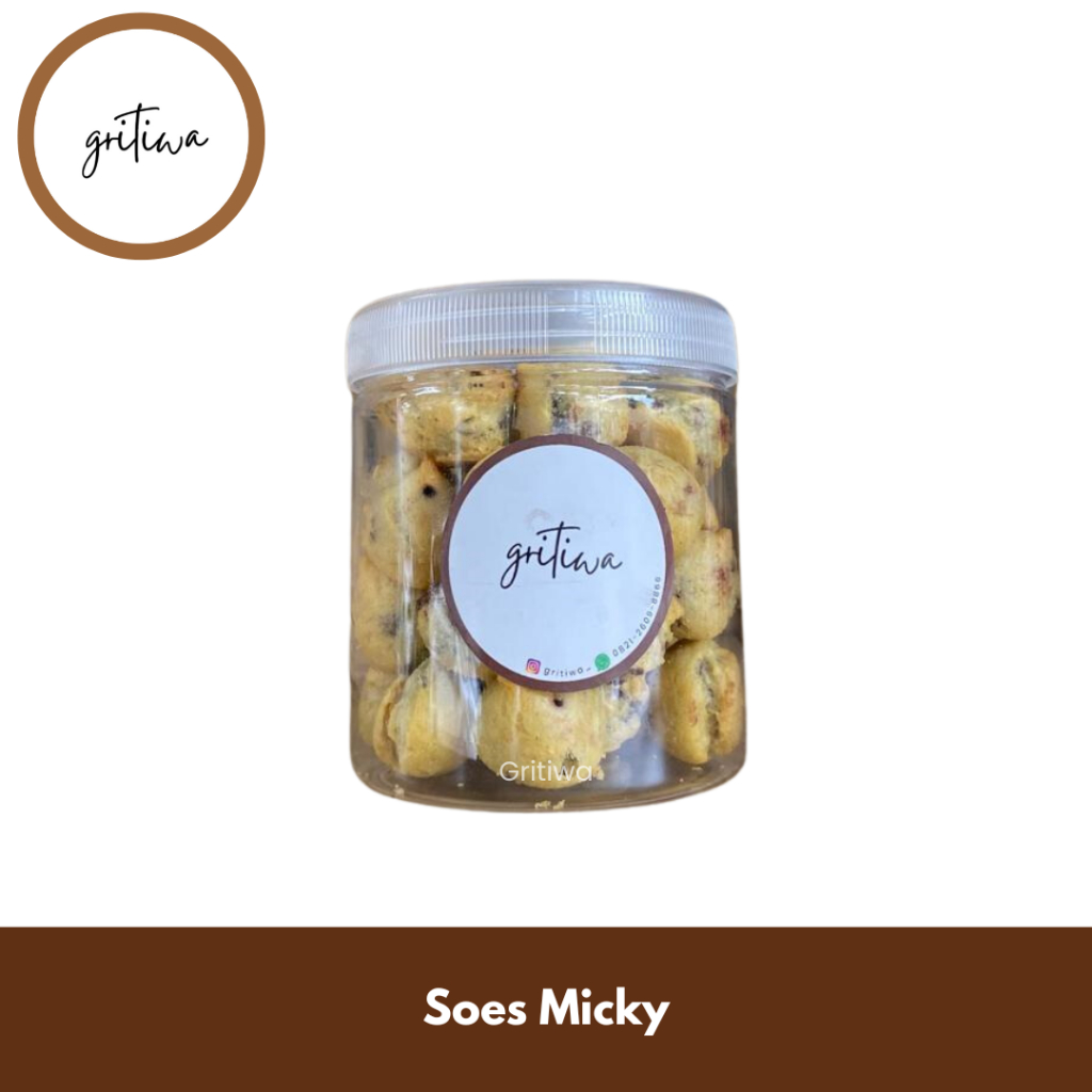 

GRITIWA - KUE SOES COKLAT KERING MINI MICKY