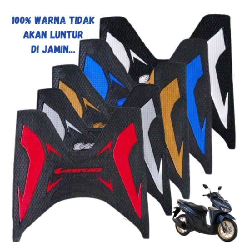karpet motor vario 2021-2023 / pijakan kaki motor honda vario 2021-2023