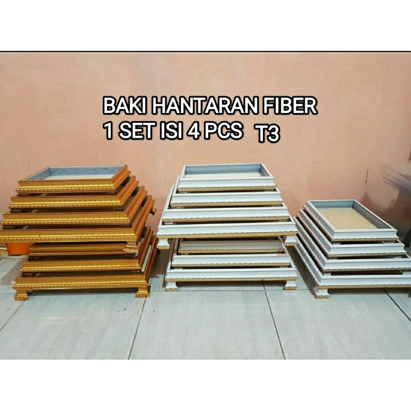 

BAKI KOTAK HANTARAN SESERAHAN FIBER FRMAE 1 ISI 4 PCS