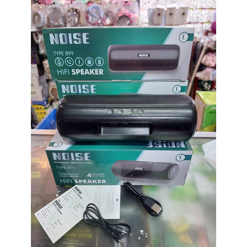 Speaker Portabel Bluetooth NOISE 899L/ FM Radio / USB Super Bass BLUETOOTH speaker komputer // lapto