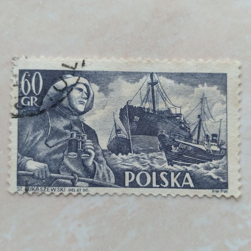 

Perangko Prangko Kuno Polandia 1956 Polish Merchant Navy - YN1635