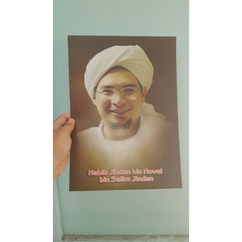 Poster HABIB JINDAN BIN NOVEL UKURAN 25X35