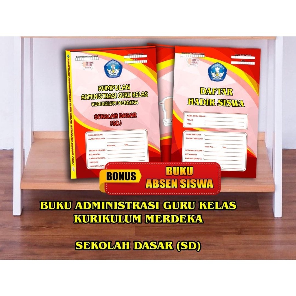 

Buku Kumpulan Administrasi Guru SD Kurikulum Merdeka