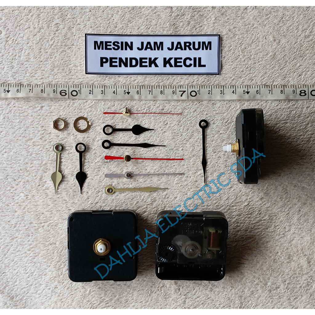 MESIN JAM JARUM PENDEK (KECIL)