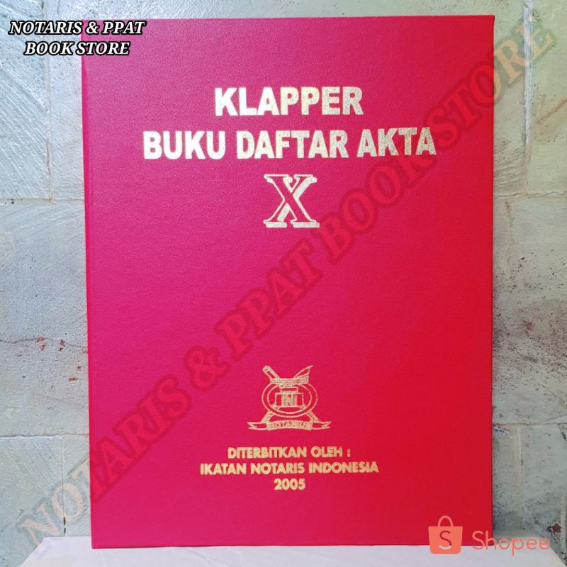 

KLAPER BUKU DAFTAR AKTA HURUF ( X )