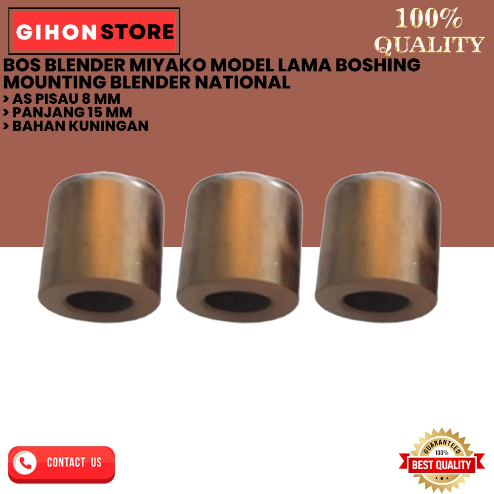 BOS BLENDER MIYAKO MODEL LAMA BOSHING MOUNTING BLENDER NATIONAL