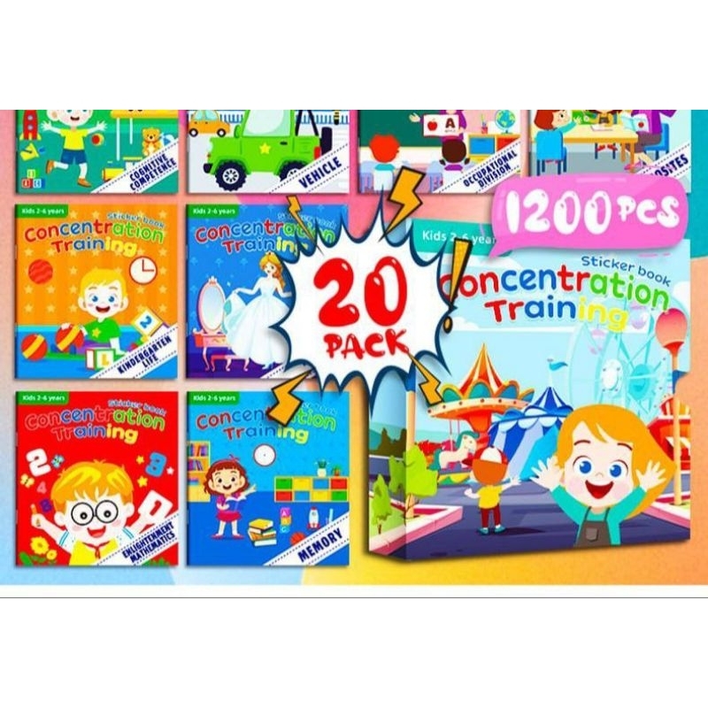 

Buku Stiker Sekodi Sticker Book waterproof