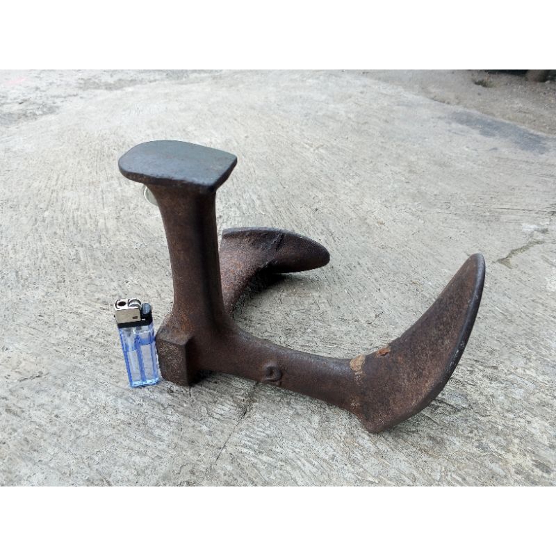 Paron sepatu no 2 anvil lawas antik jadul