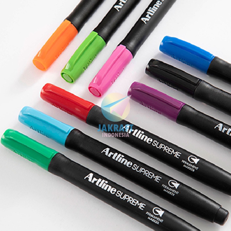 

TERBAIK 1 Pcs Spidol Permanen Kecil ARTLINE Supreme Permanent Marker EPF7 Anti Air Segala Permukaan