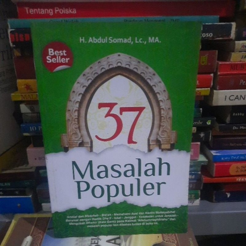 Buku 37 Masalah Populer Abdul Somad Lc MA