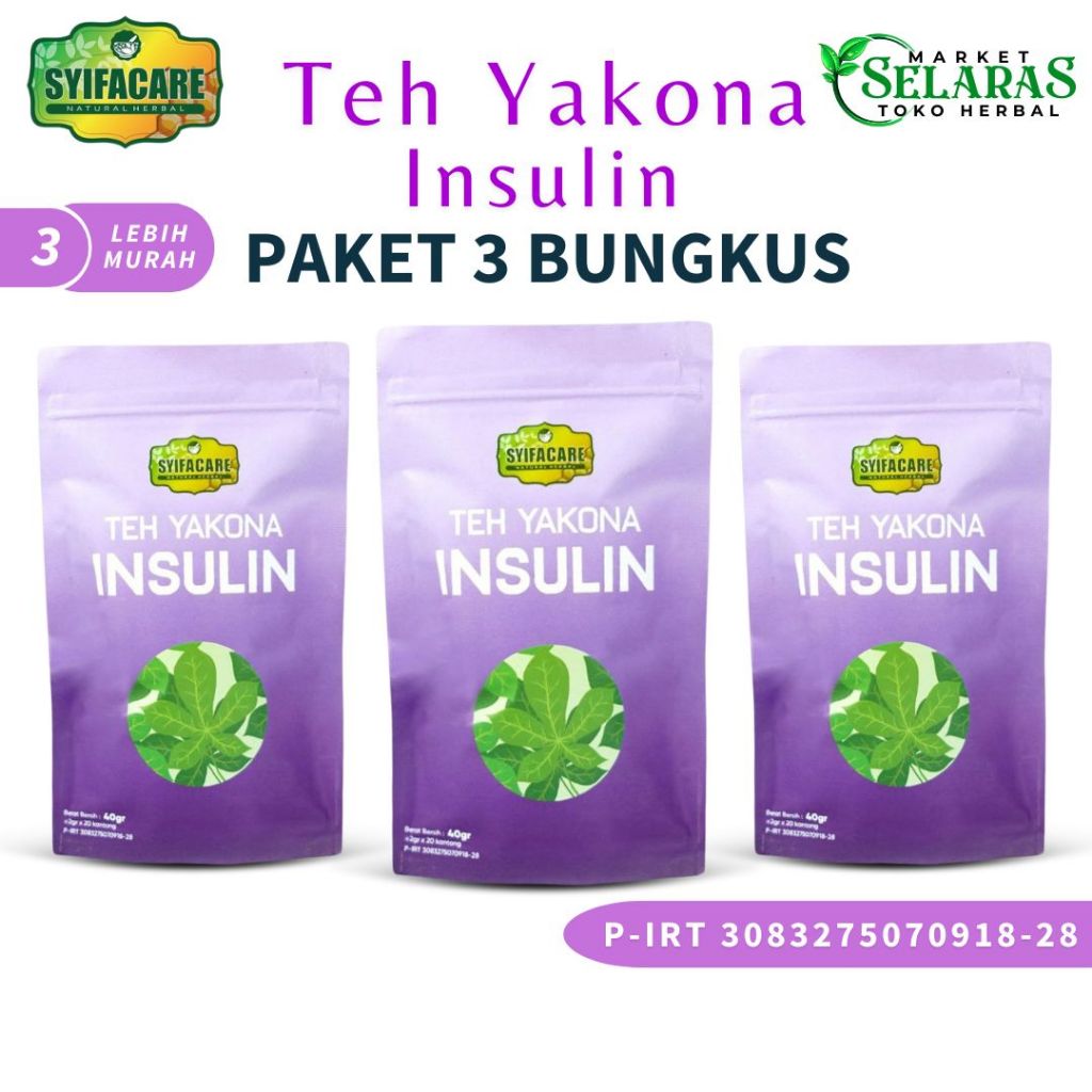 

Teh Yakona Insulin Syifacare | Teh Herbal Dari Daun Yakon Insulin Mengatasi Peradangan Pada Tubuh