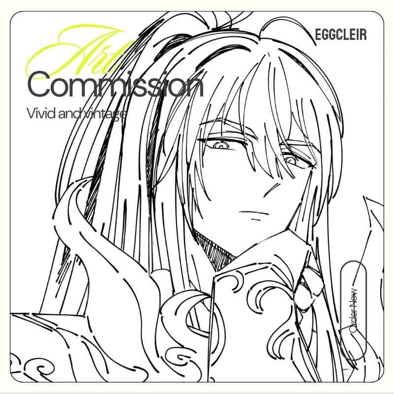 

[ @eggcleir ] Sketsa Only!! Jasa Gambar | Commission Art | Komisi gambar Anime, fanart