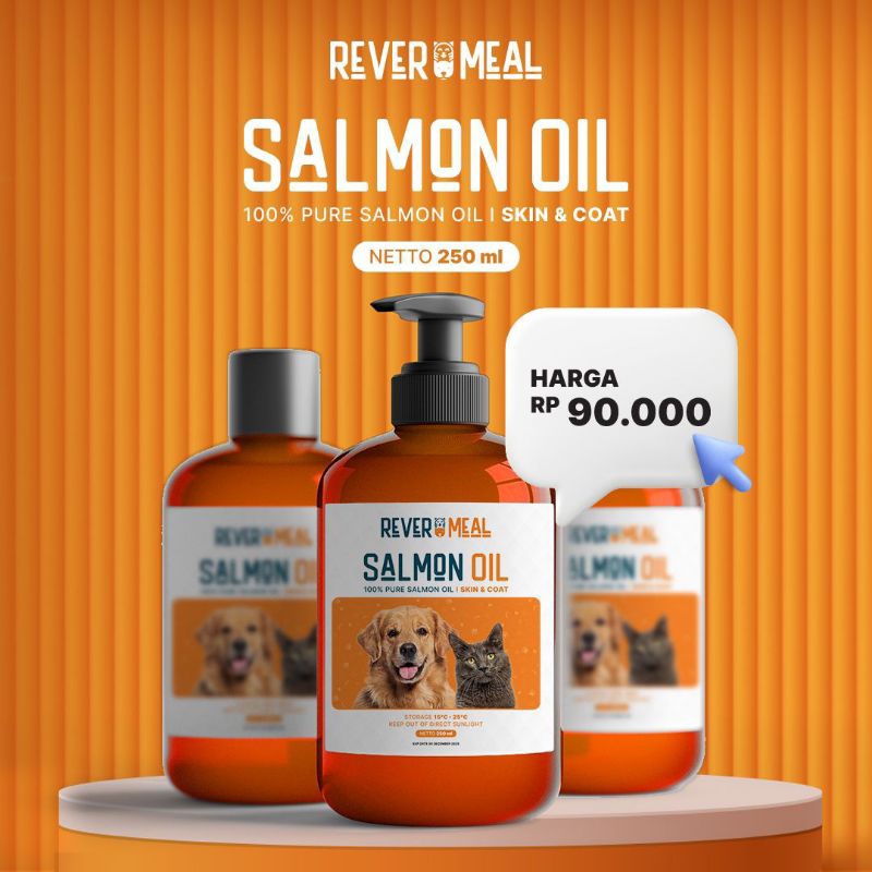 Salmon oil for cat and dog | Pure Salmon oil 100% | salmon oil
