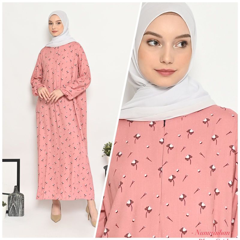 DASTER HABEL TANGAN PANJANG/GAMIS HABEL/DASTER MUSLIM/DASTER RAYON