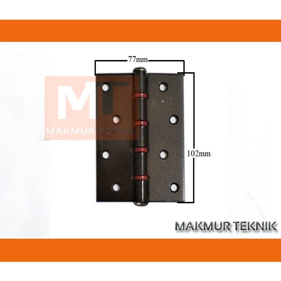 KP8 Engsel Pintu  Engsel Kupu kupu Dekson 4 inch