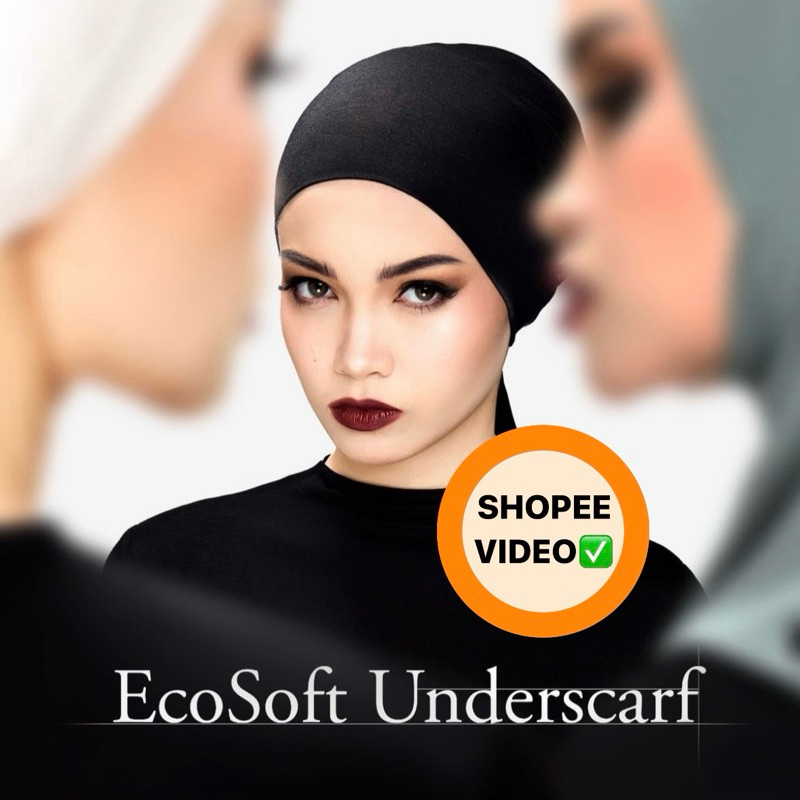 [READY STOCK] Lafiye Ecosoft Knot Bandeau Tight Maxi Underscarf (Tencel)