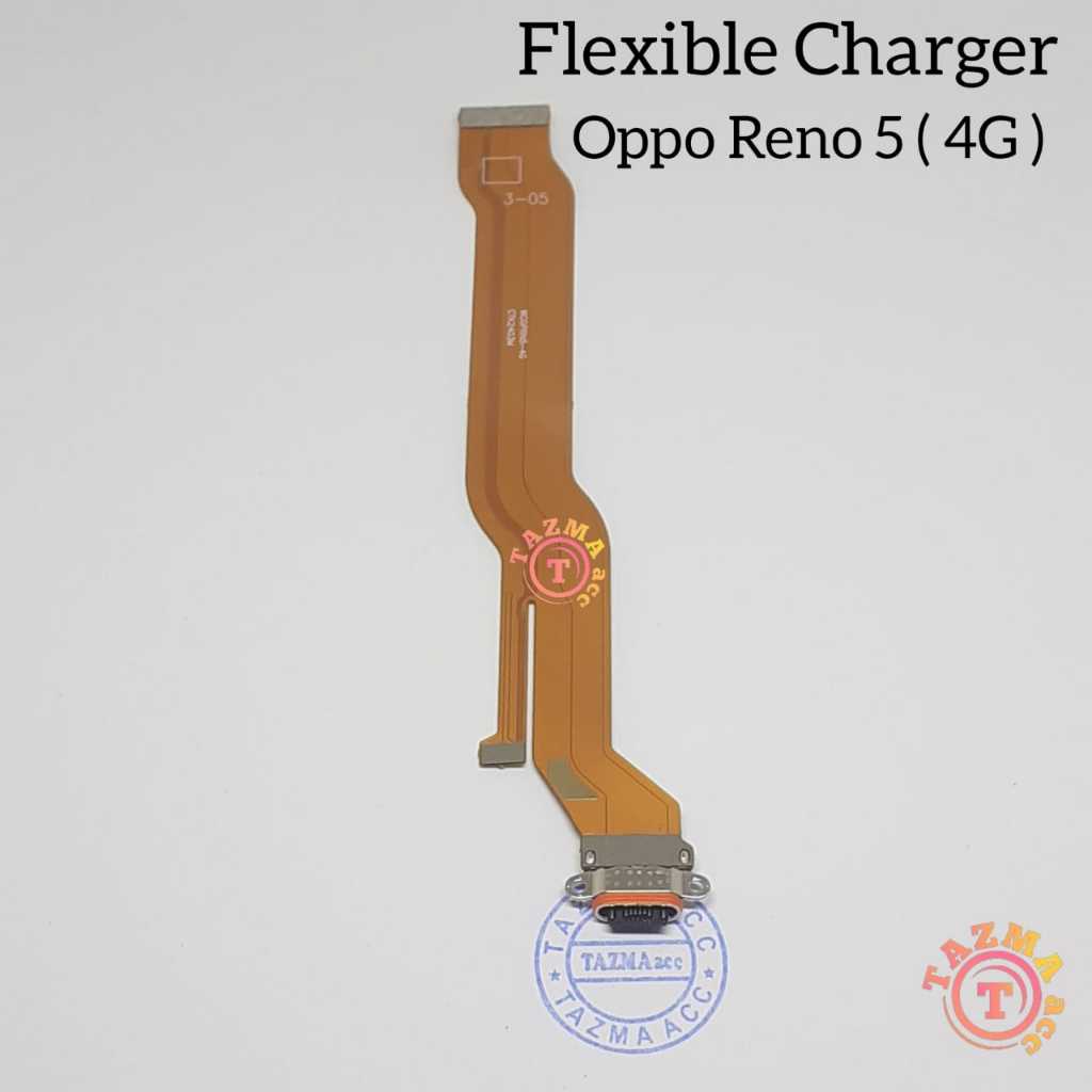 Oppo Reno 5 4G Flexible Charger Flexibel Konektor Cas Charger OPPO RENO 5 4G