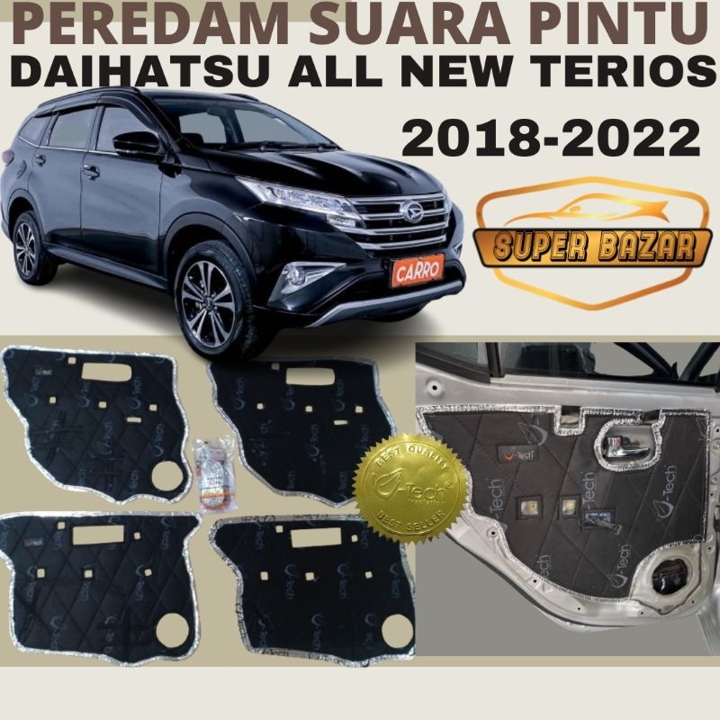 Daihatsu all new terios peredam suara pintu mobil