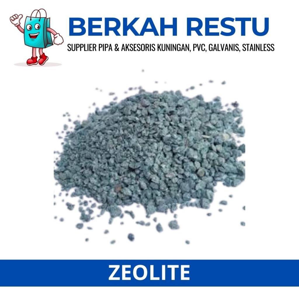 Pasir Zeolite / Media Penyaring Air Bersih 1 KG Pasir Zeolite 1 KG