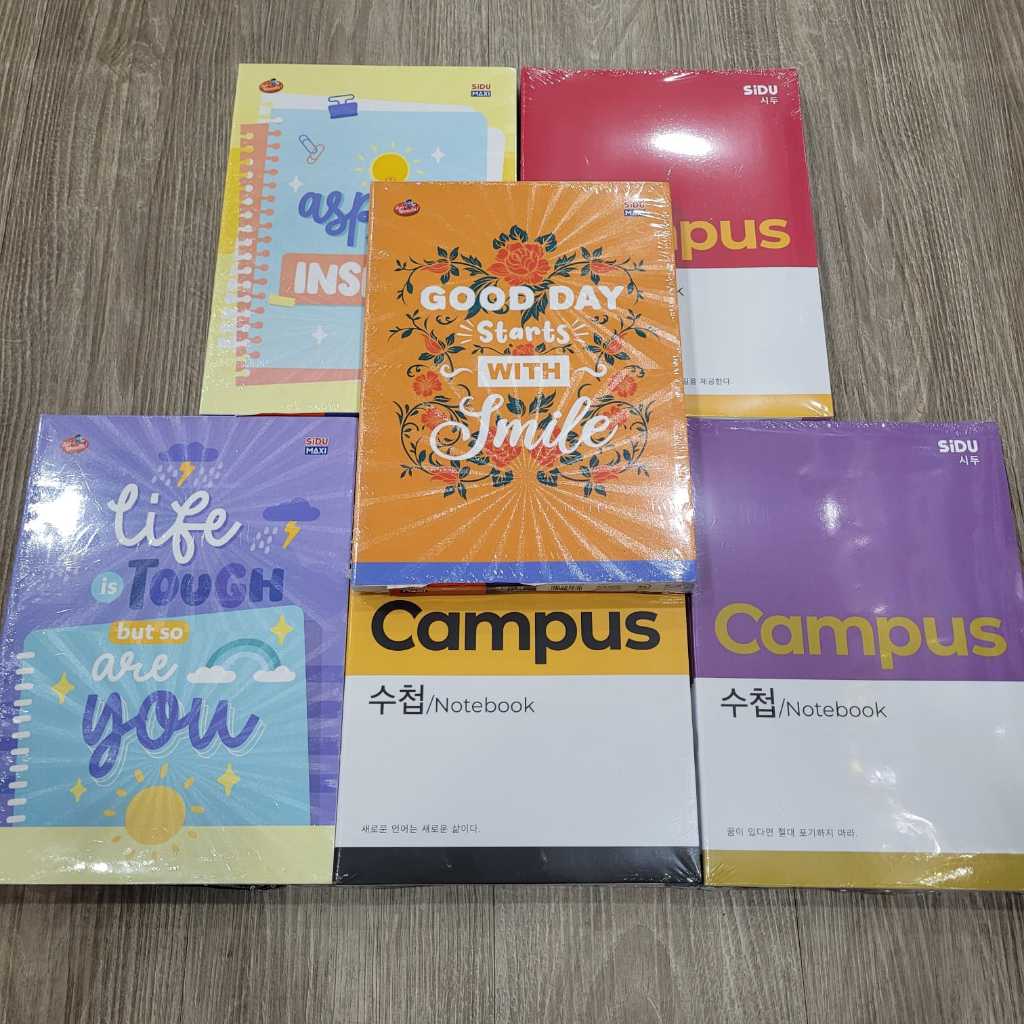 

Buku Tulis Sidu Maxi & Sidu Campus 42 Lembar isi 5 buku tulis