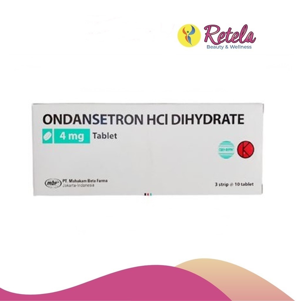 ONDANSETRON HCL 4 MG 1 STRIP 10 TABLET