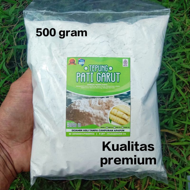 

Tepung garut asli 500 gram pati garut kualitas premium