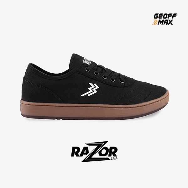 Geoff Max - Dublin Black Gum Lifestyle & Daily Shoes Pria Wanita