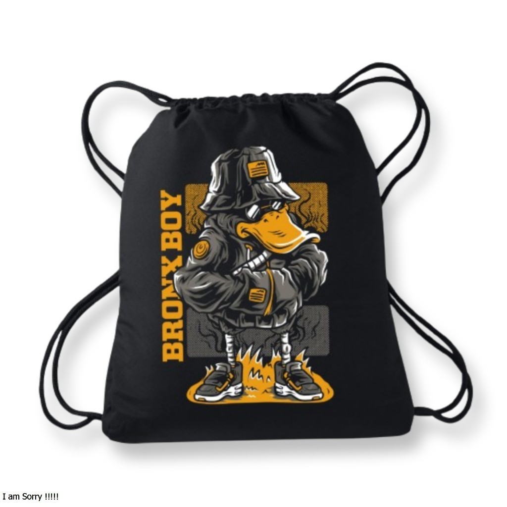 Stringbag Tas Serut Unisex Multifungsi Karakter Keren Anti Air (COD)