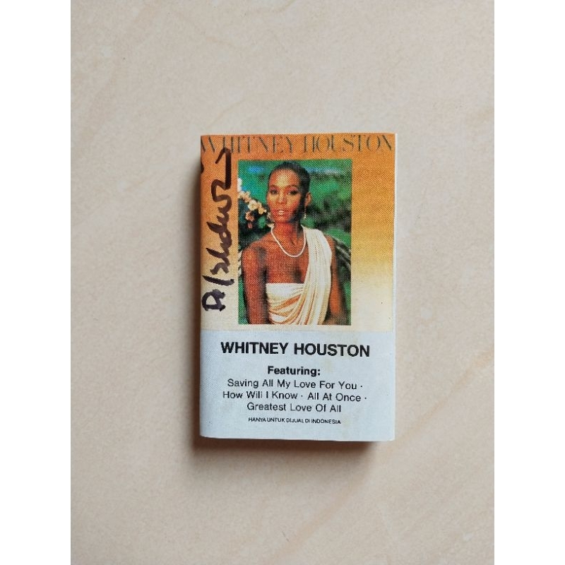 KASET WHITNEY HOUSTON ALBUM WHITNEY HOUSTON