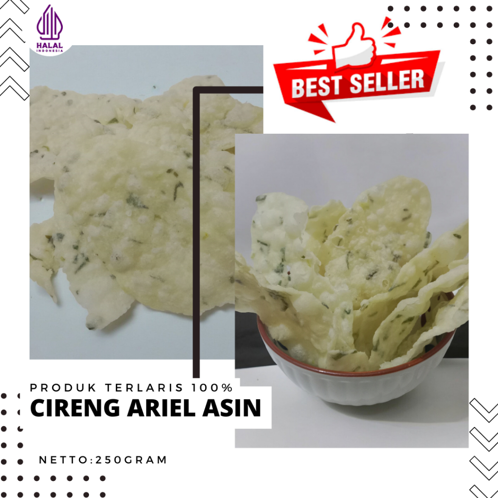 

KERIPIK CIRENG BAWANG ORIGINAL CIRENG ARIEL