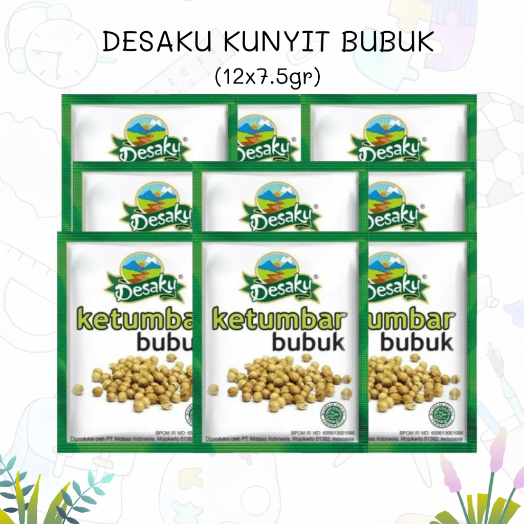 

KETUMBAR BUBUK DESAKU 12x40gr (1RENCENG)