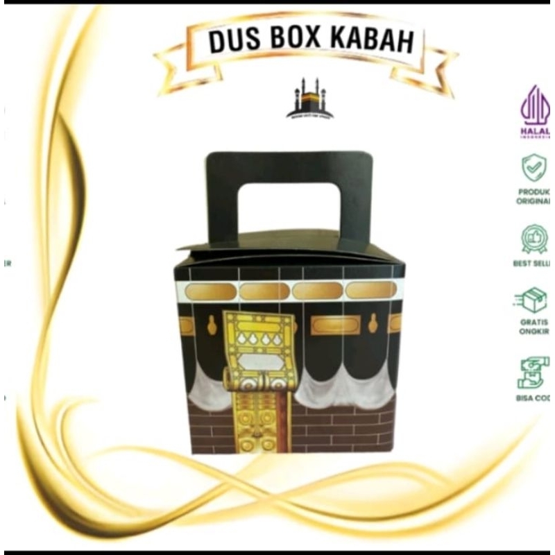 

Dus Motif Ka'bah Kosong - Dus Box Oleh-Oleh Haji Dan Umroh 1pcs