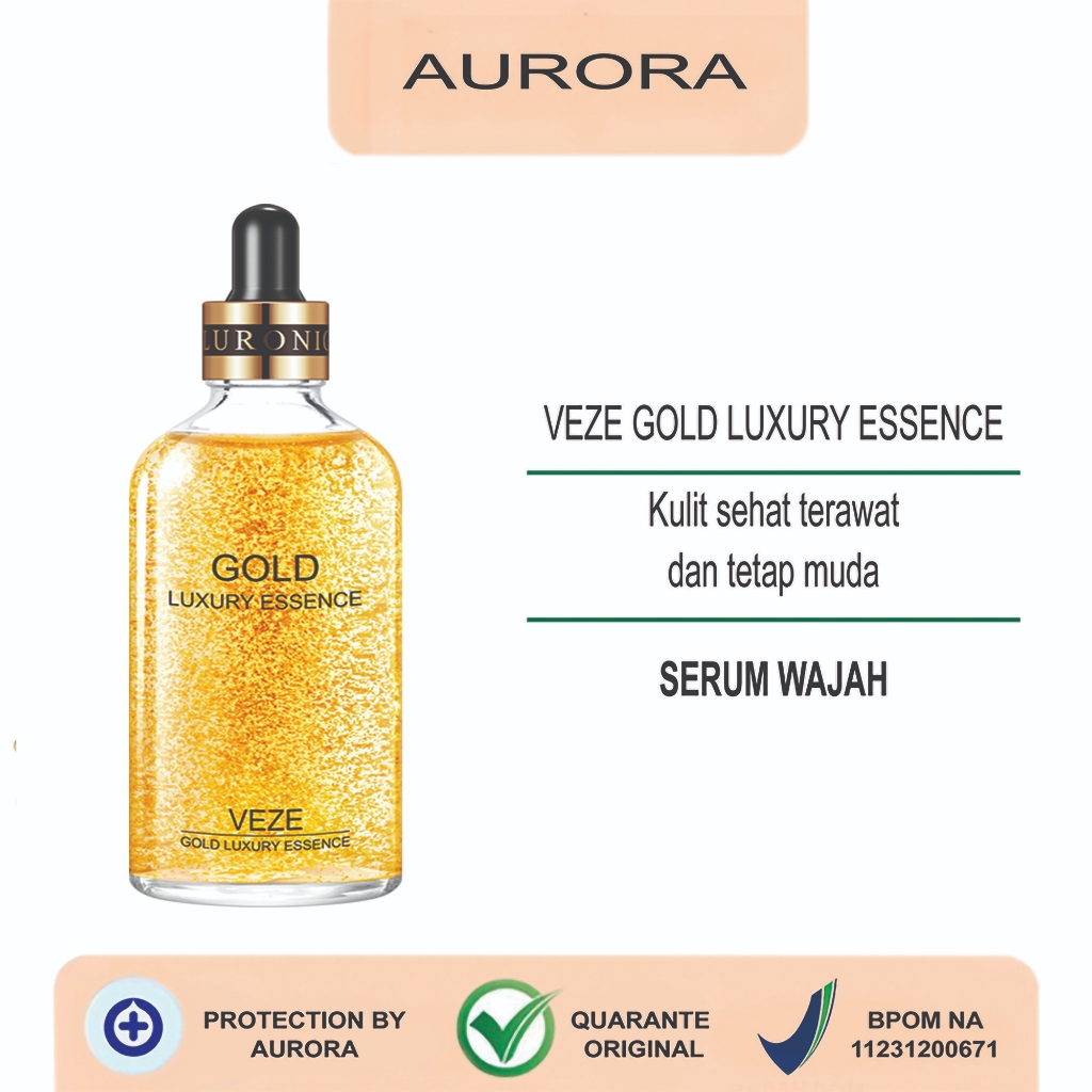 BPOM VEZE Serum Gold Luxury Essence 100ml