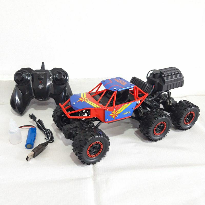 RC Remote Control Mobil Alloy Metal Avangers Spray Car