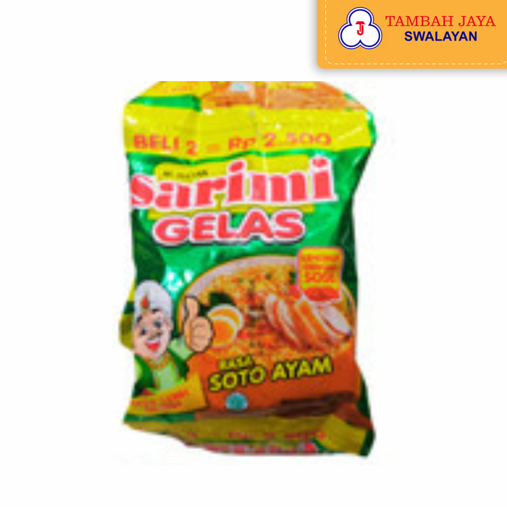 

Sarimi Gelas Soto Ayam Renceng @10 Sachet