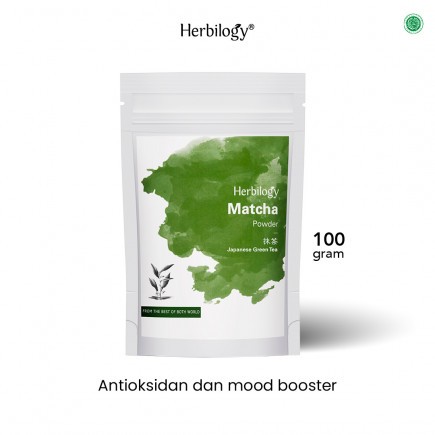 

Matcha Powder - 100gr Natural Ingredients Organic Herbs By HERBILOGY