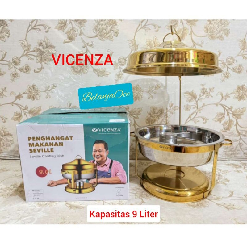 Prasmanan Gantung Stainless Vicenza Seville 9 Liter