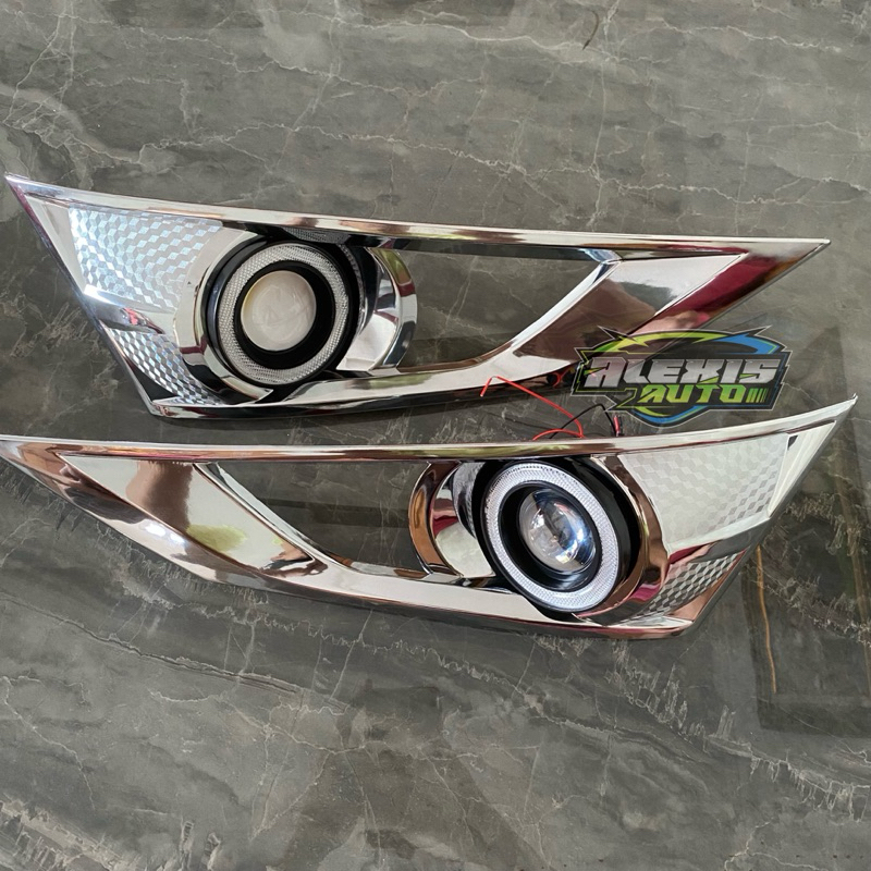 Garnish Foglamp Sigra Lampu LED Bemper Truk dan Mobil Pickup 12v Original Gratis Ongkir Car Truck