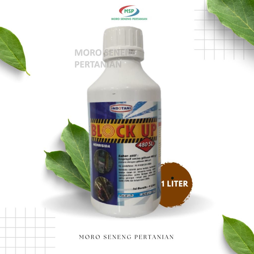 HERBISIDA SISTEMIK BLOCK UP 1 LITER