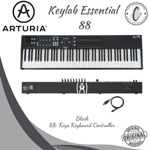 Arturia KeyLab Essential 88 88-Keys Keyboard Midi Controller Original