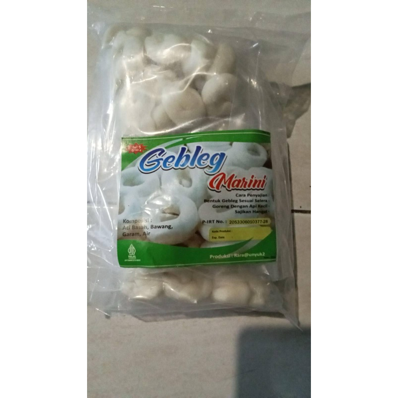 

geblek pati gebleg purworejo dalam kemasan plastik